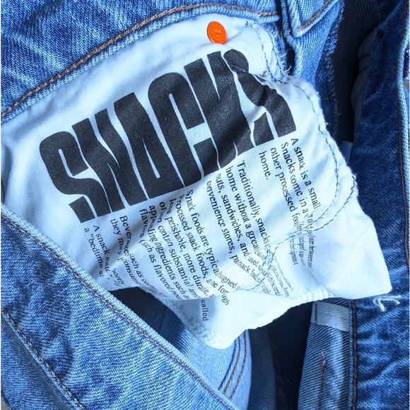 MOTHER SNACKS! The Tippy Top Sweet Tooth Ankle Delicious Memories Jeans, size 28 - Picture 11 of 11